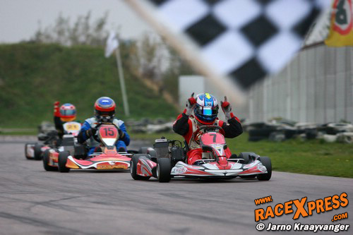 Close finish Rotax Max
